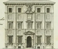 An illustration from Itinerario figurato degli edifizi più rimarchevoli di Roma (1835)