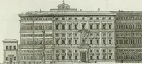 An illustration from Itinerario figurato degli edifizi più rimarchevoli di Roma (1835)