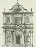 An illustration from Itinerario figurato degli edifizi più rimarchevoli di Roma (1835)