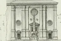 An illustration from Itinerario figurato degli edifizi più rimarchevoli di Roma (1835)