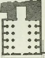 An illustration from Itinerario figurato degli edifizi più rimarchevoli di Roma (1835)