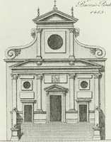 An illustration from Itinerario figurato degli edifizi più rimarchevoli di Roma (1835)