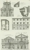 An illustration from Itinerario figurato degli edifizi più rimarchevoli di Roma (1835)
