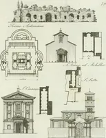 An illustration from Itinerario figurato degli edifizi più rimarchevoli di Roma (1835)