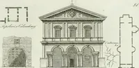 An illustration from Itinerario figurato degli edifizi più rimarchevoli di Roma (1835)