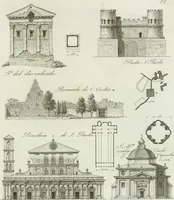 Picture 187 of 220 from Itinerario figurato degli edifizi più rimarchevoli di Roma (1835), leaf 180