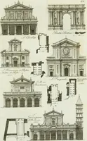 An illustration from Itinerario figurato degli edifizi più rimarchevoli di Roma (1835)