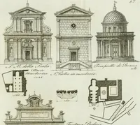 Picture 195 of 220 from Itinerario figurato degli edifizi più rimarchevoli di Roma (1835), leaf 190