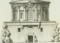 An illustration from Itinerario figurato degli edifizi più rimarchevoli di Roma (1835)