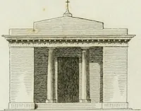 An illustration from Itinerario figurato degli edifizi più rimarchevoli di Roma (1835)