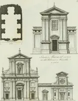 An illustration from Itinerario figurato degli edifizi più rimarchevoli di Roma (1835)