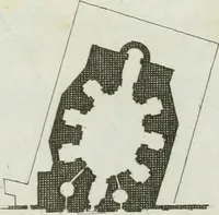 An illustration from Itinerario figurato degli edifizi più rimarchevoli di Roma (1835)
