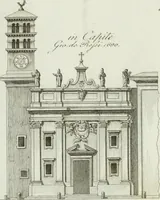 An illustration from Itinerario figurato degli edifizi più rimarchevoli di Roma (1835)