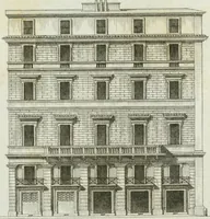 An illustration from Itinerario figurato degli edifizi più rimarchevoli di Roma (1835)
