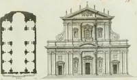 An illustration from Itinerario figurato degli edifizi più rimarchevoli di Roma (1835)