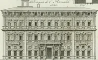 An illustration from Itinerario figurato degli edifizi più rimarchevoli di Roma (1835)