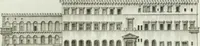 An illustration from Itinerario figurato degli edifizi più rimarchevoli di Roma (1835)