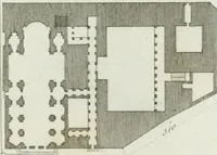 An illustration from Itinerario figurato degli edifizi più rimarchevoli di Roma (1835)