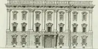 An illustration from Itinerario figurato degli edifizi più rimarchevoli di Roma (1835)
