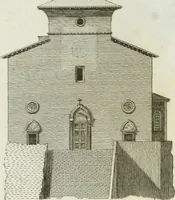 An illustration from Itinerario figurato degli edifizi più rimarchevoli di Roma (1835)