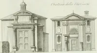 An illustration from Itinerario figurato degli edifizi più rimarchevoli di Roma (1835)