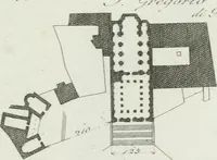 An illustration from Itinerario figurato degli edifizi più rimarchevoli di Roma (1835)