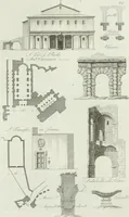 An illustration from Itinerario figurato degli edifizi più rimarchevoli di Roma (1835)