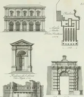 An illustration from Itinerario figurato degli edifizi più rimarchevoli di Roma (1835)