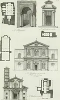 An illustration from Itinerario figurato degli edifizi più rimarchevoli di Roma (1835)