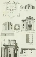 An illustration from Itinerario figurato degli edifizi più rimarchevoli di Roma (1835)