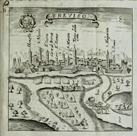 An illustration from Itinerario, ouero, Noua descrittione de' viaggi principali d'Italia : nella quale si ha piena notitia di tutte le cose più notabili, & degne d'esser vedute (1688)