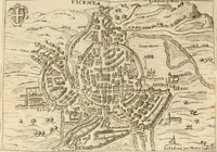 An illustration from Itinerario, o vero noua descrittione de' viaggi principali d'Italia, nella quale si hà piena notitia di tutte le cose più notabili, & degne d'ester vedute (1669)