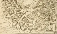 An illustration from Itinerario, o vero noua descrittione de' viaggi principali d'Italia, nella quale si hà piena notitia di tutte le cose più notabili, & degne d'ester vedute (1669)