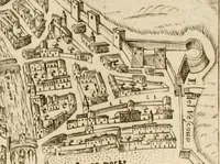 An illustration from Itinerario, o vero noua descrittione de' viaggi principali d'Italia, nella quale si hà piena notitia di tutte le cose più notabili, & degne d'ester vedute (1669)