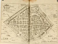 An illustration from Itinerario, o vero noua descrittione de' viaggi principali d'Italia, nella quale si hà piena notitia di tutte le cose più notabili, & degne d'ester vedute (1669)