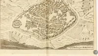 An illustration from Itinerario, o vero noua descrittione de' viaggi principali d'Italia, nella quale si hà piena notitia di tutte le cose più notabili, & degne d'ester vedute (1669)