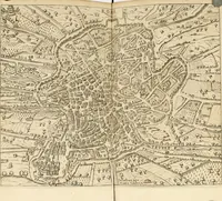 An illustration from Itinerario, o vero noua descrittione de' viaggi principali d'Italia, nella quale si hà piena notitia di tutte le cose più notabili, & degne d'ester vedute (1669)