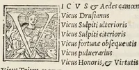 Picture 4 of 6 from Itinerarium provinciarvm Antonini Augusti. Vibius Sequester De fluminũ & aliarum rerum nominibus in ordinem elementorum digestis. P. Victor De regionibus urbis Romae. Dionysius Afer De situ orbis Prisciano interprete. Opuscula praescripta quae & incunda, & necessaria scitu plurima complectuntur, non inuenustis typis nuper excusa, & in gratiam studiosorum, ad exemplar Aldinum diligenter emendata fuere (1545), leaf 151