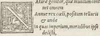 An illustration from Itinerarium provinciarvm Antonini Augusti. Vibius Sequester De fluminũ & aliarum rerum nominibus in ordinem elementorum digestis. P. Victor De regionibus urbis Romae. Dionysius Afer De situ orbis Prisciano interprete. Opuscula praescripta quae & incunda, & necessaria scitu plurima complectuntur, non inuenustis typis nuper excusa, & in gratiam studiosorum, ad exemplar Aldinum diligenter emendata fuere (1545)