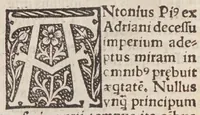 An illustration from Itinerarivm prouinciarum omniũ Antonini Augusti : cum fragmento eiusdem, necnon indice haudquaq[uam] aspernãdo (1512)