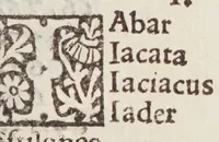 An illustration from Itinerarivm prouinciarum omniũ Antonini Augusti : cum fragmento eiusdem, necnon indice haudquaq[uam] aspernãdo (1512)