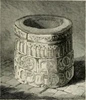 An illustration from The antiquarian itinerary, comprising specimens of architecture, monastic, castellated, and domestic; with other vestiges of antiquity in Great Britain. Accompanied with descriptions (1815)