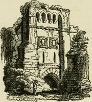 An illustration from The antiquarian itinerary, comprising specimens of architecture, monastic, castellated, and domestic; with other vestiges of antiquity in Great Britain. Accompanied with descriptions (1815)