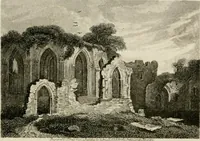 An illustration from The antiquarian itinerary, comprising specimens of architecture, monastic, castellated, and domestic; with other vestiges of antiquity in Great Britain. Accompanied with descriptions (1815)