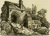 An illustration from The antiquarian itinerary, comprising specimens of architecture, monastic, castellated, and domestic; with other vestiges of antiquity in Great Britain. Accompanied with descriptions (1815)