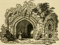 An illustration from The antiquarian itinerary, comprising specimens of architecture, monastic, castellated, and domestic; with other vestiges of antiquity in Great Britain. Accompanied with descriptions (1815)