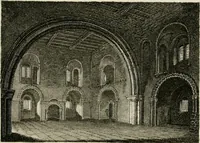 An illustration from The antiquarian itinerary, comprising specimens of architecture, monastic, castellated, and domestic; with other vestiges of antiquity in Great Britain. Accompanied with descriptions (1815)