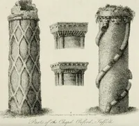 An illustration from The antiquarian itinerary, comprising specimens of architecture, monastic, castellated, and domestic; with other vestiges of antiquity in Great Britain. Accompanied with descriptions (1815)