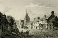 An illustration from The antiquarian itinerary, comprising specimens of architecture, monastic, castellated, and domestic; with other vestiges of antiquity in Great Britain. Accompanied with descriptions (1815)