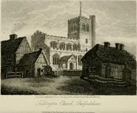 An illustration from The antiquarian itinerary, comprising specimens of architecture, monastic, castellated, and domestic; with other vestiges of antiquity in Great Britain. Accompanied with descriptions (1815)